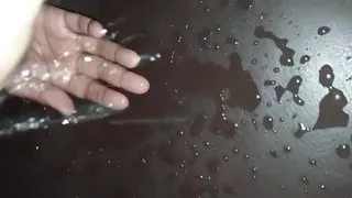 Small Asian Dick Doesn't Work so Well but Fingering Makes Squirt Over Chubby Step Mother