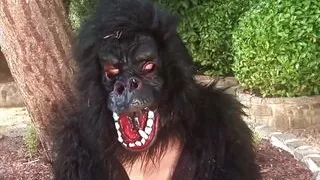 Blonde Cosplaying Fairies Fuck Each Other and Then a Creature with a Big Cock