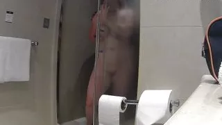 Interracial Shower Sex for Busty Slut Wife