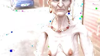 3D Animated Granny HAGGRED
