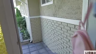 Colorful Babe Tara Ashley Rides Rough Johnsons Like A Pro!