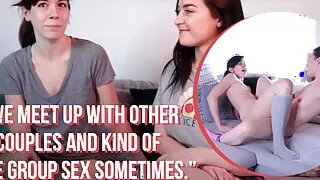 Ersties - Domino & Missy Enjoy Making Their First Lesbian Sex Video Together