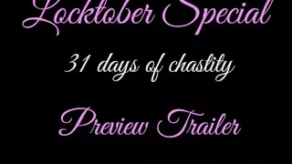 Locktober Special - 31 days if chastity - Preview Trailer
