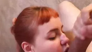 Light massage for stepsister turned into rough fuck in hotel room