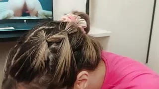 Full Video with My Neighbor! I Show Him a Video That I Made for Him and He Ends up with His Ass Destroyed! Video Complete