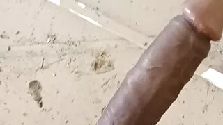 I was very brave and masturbated naked inside the house