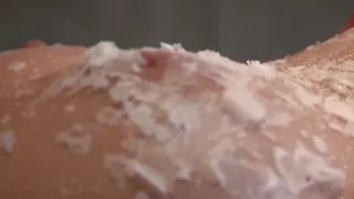 Slutty submissive gets face fucked