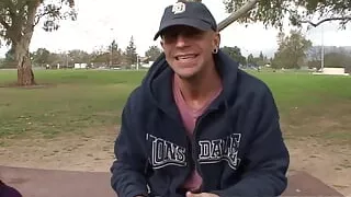 Athletic brunette gets fucked hard