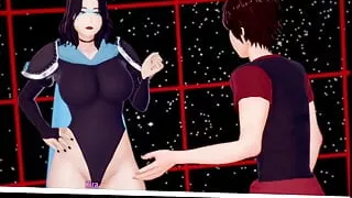 Knight of Love Cap 32: Fucking the Delicious Vagina and Anus of a MILF