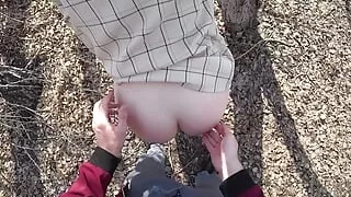 Fucked My Big-ass Stepsister in Nature