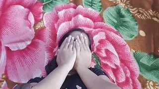 I first time my cute girlfriend Fucking my Bedroom