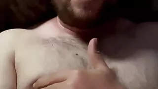 Wishing it were you caressing my chest