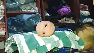 a silicone vagina I imagine it's a neighbor's vagina