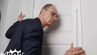 TWINKPOP - Maverick Sun Sucks Construction Worker Paul Wagner's Cock Under The Sink, So They Don't Get Caught