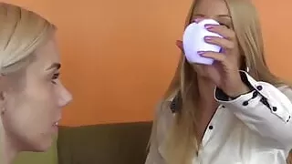 Nikoletta Garian and Nesty Love Each Other's Pussy