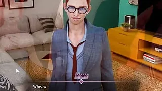 Double Homework Ep7-8 - Part 45 - Handjob in Public