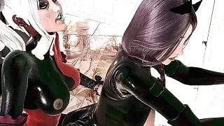 Harley's Crossover Funtime (part 1) Animation