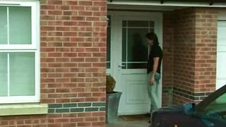 Skinny British wife double penetration