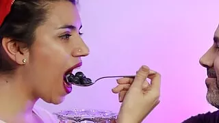 Blueberries & Cum! - Cum on Food 11