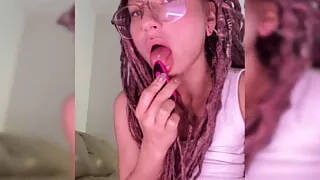 night masturbation with small vibra