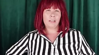 Redhead Teacher Gives You a Penectomy (and Quick JOI Before Cutting It off)