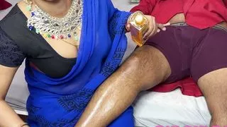 Father-in-law Fucked Daughter-in-law On The Pretext Of Massage And Made Her Pregnant