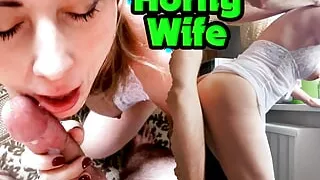 Cheating Wife Wears Provocative Lingerie To Get Fucked Hard By Delivery Man Until She Swallows His Cum.