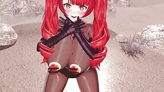 Mmd R-18 Anime Girls Sexy Dancing clip 145
