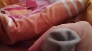 Wixxing in her socks