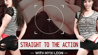TRANSVR - Nyxi Leon Hungry For A Cock Inside Her Hole
