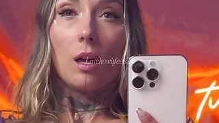 Squirting in front of the sine