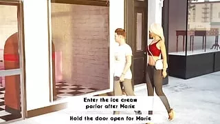 Awam - Free - Day 20 - Part 4 - Sophia Showed Her Boobs at the Hair Saloon.