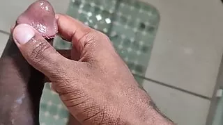 Boy, naughty and thin from the big black cock, enjoying a lot in masturbation.