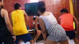 Morning Yoga Practice And Fucked Teacher And Student Each Other, Hardcore Group Sex