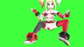 Harley Gwen anal prolapse ass gape Bikini big tit breast growth Tennyson Quinn braces ahegao