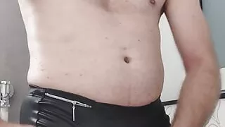 Get my cock out and just masturbate until I cum.