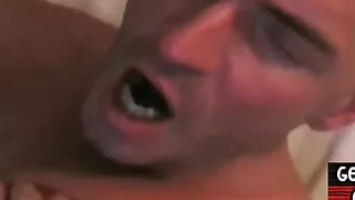 German inked and pierced amateur hunk fucks bottom in 3some