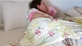 Very Happy Morning: Horny Granny Teaches Step-Grandson How To Eat and Treat Well Her Pussy