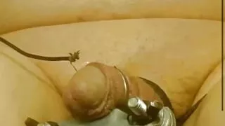 I make videos for my girlfriend doing torture to my cock