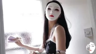 Asian cockslut gets creampied by a filthy chinese woman!