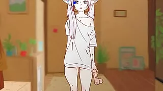 Frieren got trapped in sticky cum and was fucked in the ass! Stark,Fern Hentai, Cartoon, Parody !