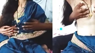 18 Years old hot couple Beautiful Desi housewife Fucked hard tight pussy cumshot blowjob