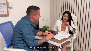 Me Folle A Mi Abogada Para Pagar Primera Mitad De Mi Acuerdo De Divorcio - Rough Sex