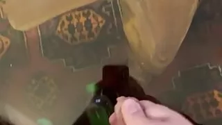 Ejaculation after handjob