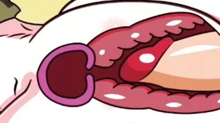 Internal ejaculation of a woman with huge tits