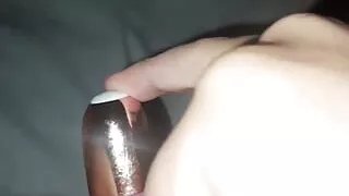 trans pov filling up my hairy ftm pussy