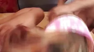 Incredible Patricia Petite Has Her Threesome as a Double Way Drilling