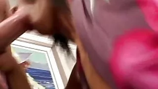 Brunette Bombshell Enjoys a Hardcore Plowing of All Holes in a Threesome