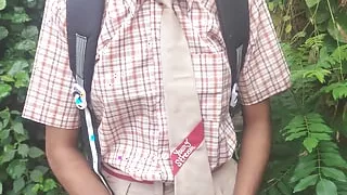 his little stepsister when she came from school (desi sex)