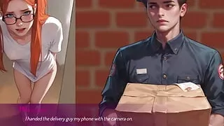 Giant BBC Dildo for This Slut Wife, Wife fucking herself with a Huge black Dildo - Mila 01